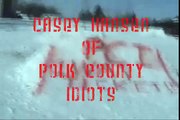 Casey Hansen snowmobiling in 07-08 (pub 2009) iqr 600, Polk County Idiots