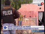 Operativo Policial Barrio Chacarita de los Padres - vecinos TV Nota Uruguay 2011 TEVEREC