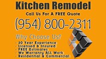 Registered Kitchen Contractor Pembroke Pines, Fl