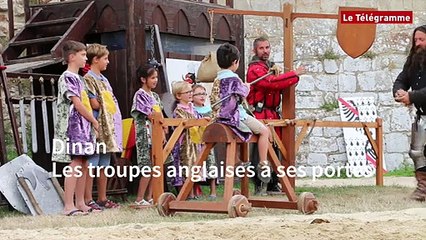 Dinan. Les troupes anglaises à ses portes