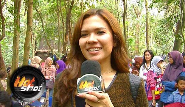Michelle Joan Masak di Lokasi Syuting - Hot Shot 08 Agustus 2015