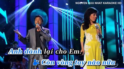 Karaoke LK Vòng Tay Nào Cho Em song ca với Mai Thiên Vân HD