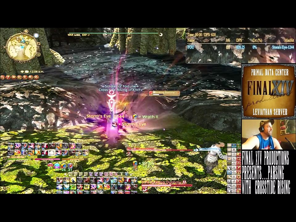 FFXIV Heavensward Level 60 Warrior Rotation Main Tank Pull Rotation