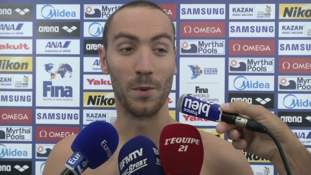 Natation - ChM (H) - 50m dos : Stravius «Ca va se jouer au centième»