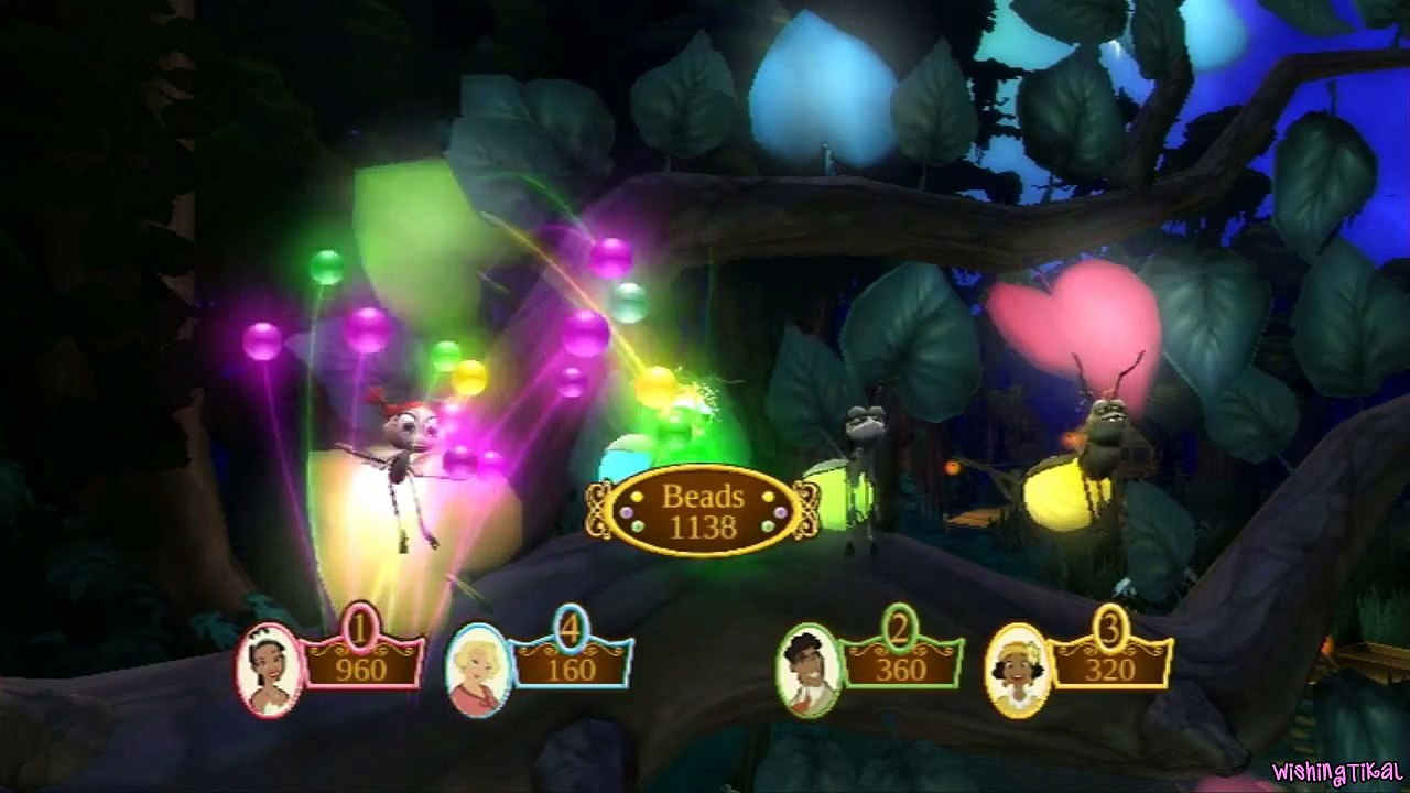 Disney's The Princess and the Frog Walkthrough Part 7 (Wii, PC) ☀ ACT 4 - 1 Frog Hunter Fen ☀