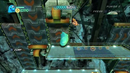 Monsters VS Aliens Walkthrough Part 3 (PS3, X360, Wii, PS2) ~ B.O.B. Level 3