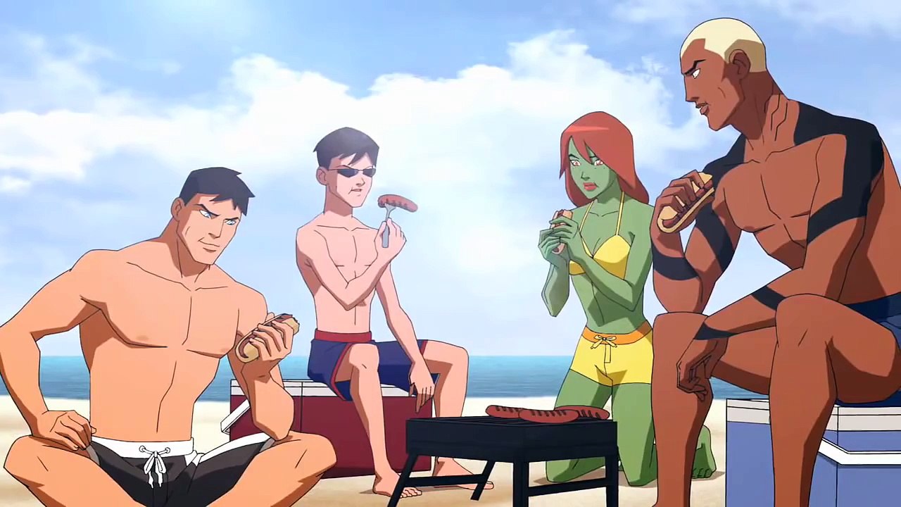 Young Justice - At the Beach
