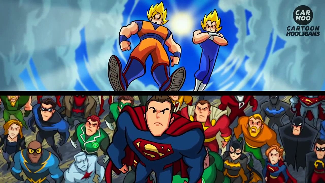 Dragon Ball Z vs DC Superheroes##   What If Battle - DBZ Parody ? ?