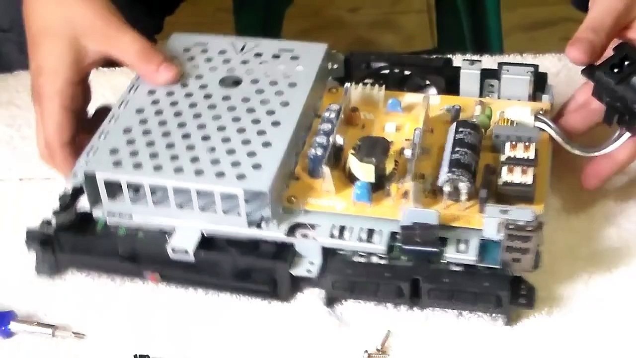 desmontar ps2 fat modelo scph-50001