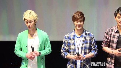 武田梨奈、BEE SHUFFLEが登場！ 映画「原宿デニール」初日舞台あいさつ1　#Rina Takeda　#BEE SHUFFLE