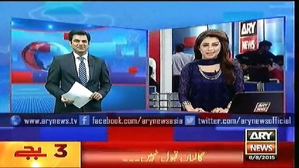 Headlines – 1500 – Saturday – 08 – Aug – 2015