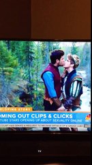 Shane Dawson , Joey graceffa ,Hanna hart , on the today show w/ Katie couric