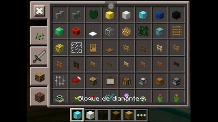 minecraft como hacer una espada de diamante