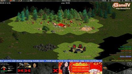 AOE Thái Bình + Linda vs LQ Phát Red 25-12-2013 C1T3