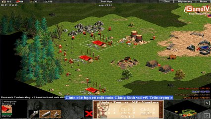 AOE Linda + T O M vs Mỹ Đình + VaneLove 23 12 2013 C7T4