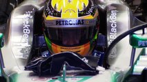 Lewis Hamilton explains his driving position