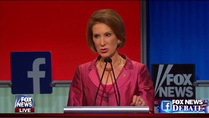 Carly Fiorina - day one... I would make two phone calls.