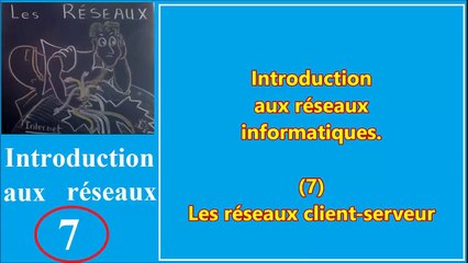 Introduction aux réseaux (7) Les réseaux client-serveur : définition et initiation