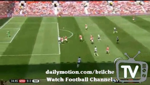 Christian Eriksen Big Chance - Man Utd v. Tottenham Hotspur - Pr. League 08.08.2015
