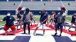 Arizona Gymnastics and Football teams did the 'Whip Nae Nae' Dance with their coach Rich Rodriguez