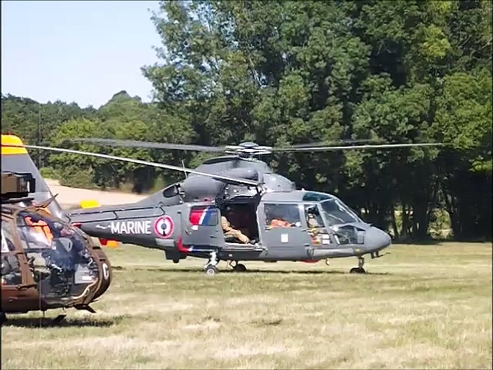 demo helicoptére Dauphin Marine