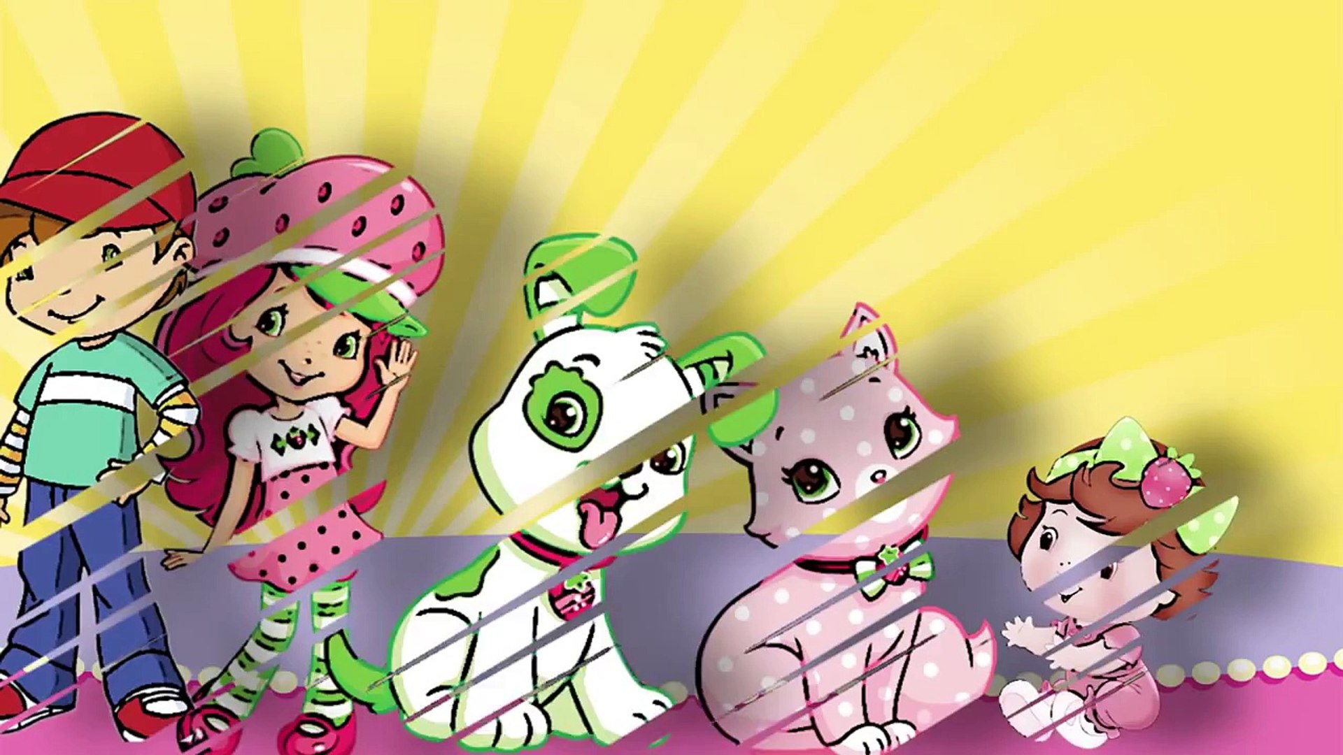 ⁣Strawberry Shortcake Cartoon Finger Family Songs