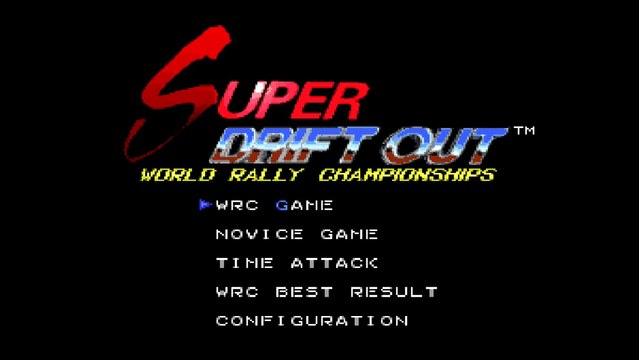 First Level - PrIm - Super Drift Out: World Rally - Super Famicom