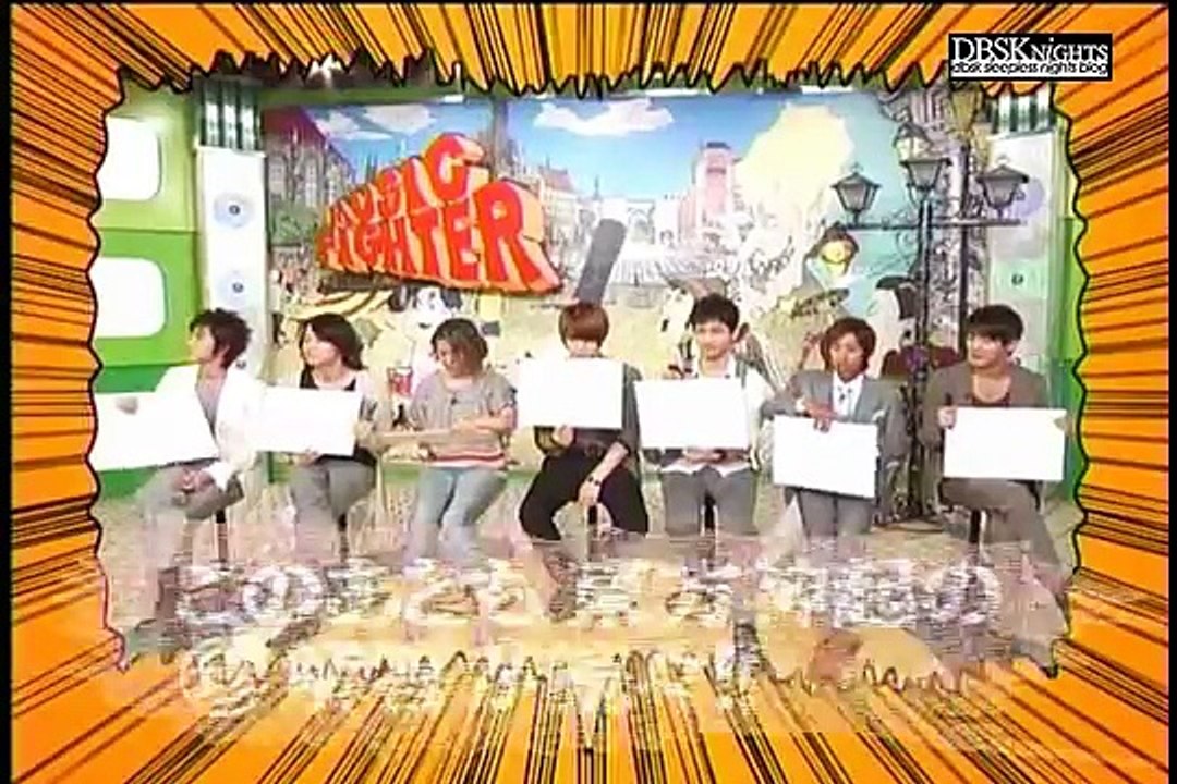 [DBSKnights] 090703 TVXQ - Music Fighter [ENG SUB]