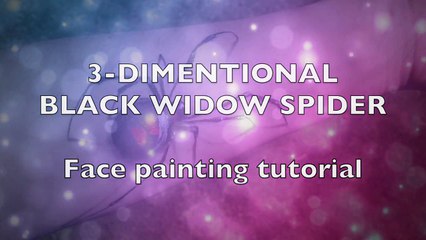 3D realistic spider arm and face painting / Makeup tutorial for Halloween