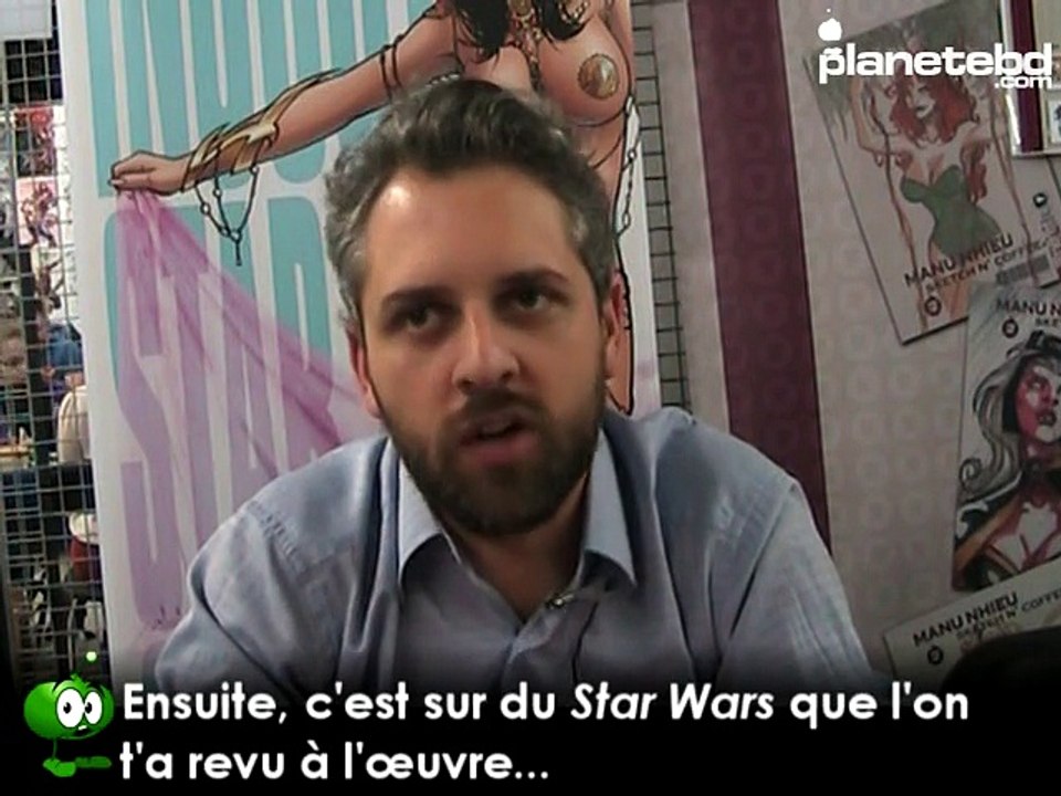 Julien Hugonnard-Bert en interview sur PlaneteBD.com