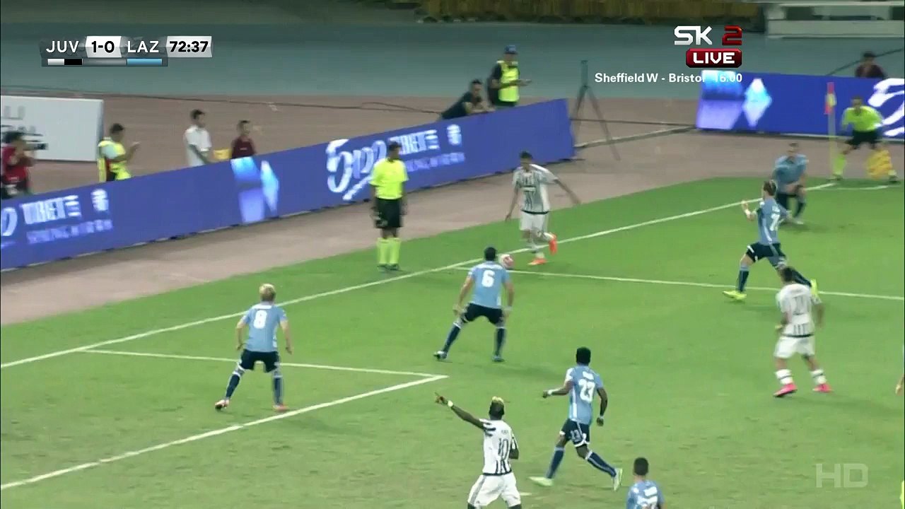 Paulo Dybala 2:0 | Juventus - Lazio 08.08.2015 HD