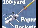 100-Yard Paper Rocket Launcher