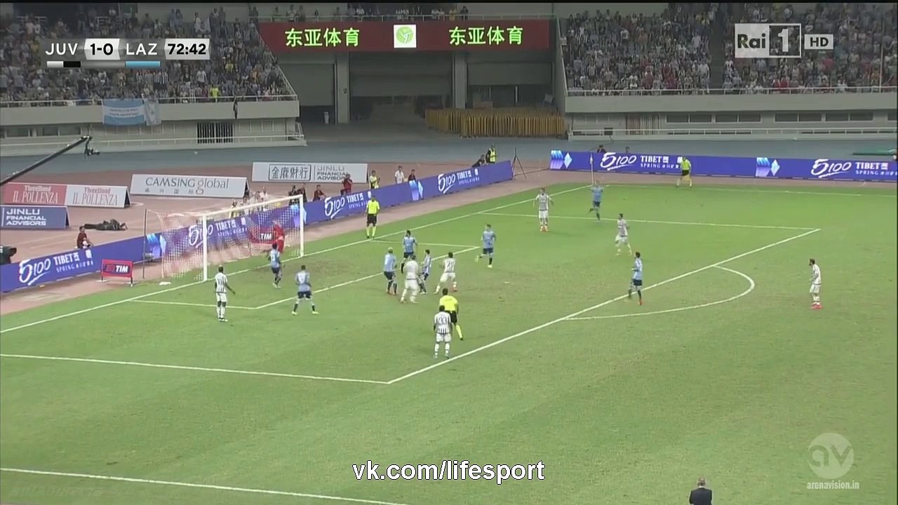 Paolo Dybala 2:0 HD | Juventus v. Lazio - Super Coppa Italia 08.08.20152