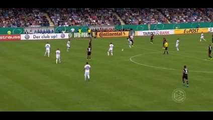 Goal Kießling - Lotte 0-1 Bayer Leverkusen - 08-08-2015