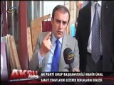 Ak Parti Grup Başkanvekili Mahir Ünal Küçük Sanayi Sitesi İçerisinde Esnaf Gezileri Yaptı