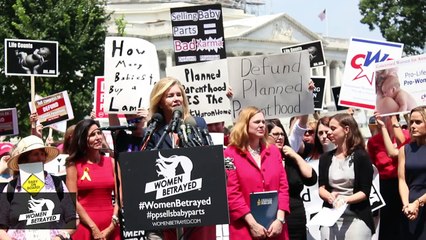 Rep. Marsha Blackburn at the #WomenBetrayed Rally in DC