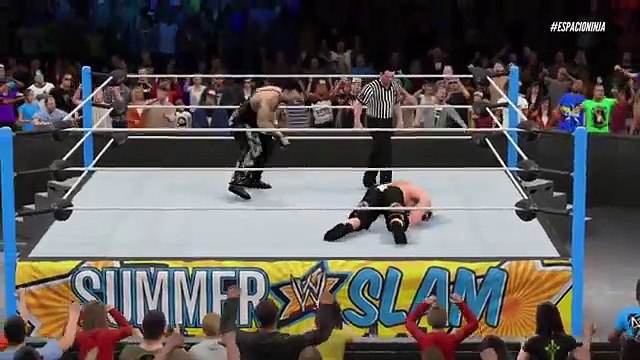 Brock Lesnar vs The Undertaker Summerslam 2015 WWE 2015