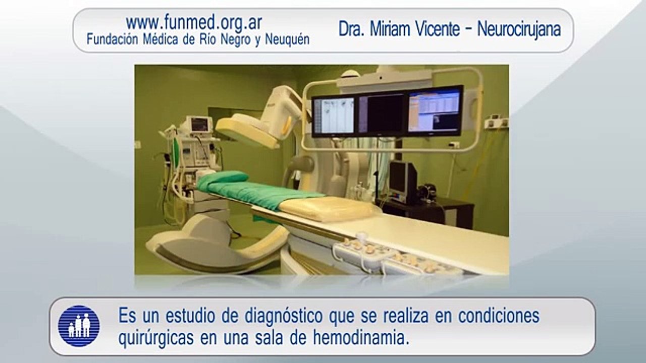 Angiografía digital cerebral y de vasos de cuello. Dra. Miriam Vicente