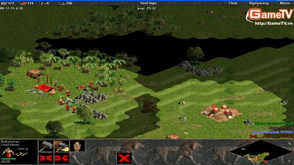 AOE off 4rum GameTV 2013 Linda giao lưu 2vs2 T2