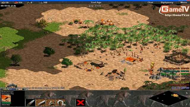 AOE off 4rum GameTV 2013 team1 vs team3 T3 Lại