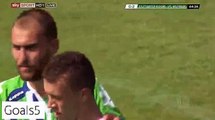 Bas Dost Goal Stuttgarter Kickers 0 - 2 Wolfsburg DFB Pokal 8-8-2015