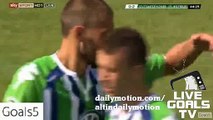 Bas Dost Incredible Goal Stuttgarter Kickers 0 - 2 Wolfsburg DFB Pokal 08.08.2015