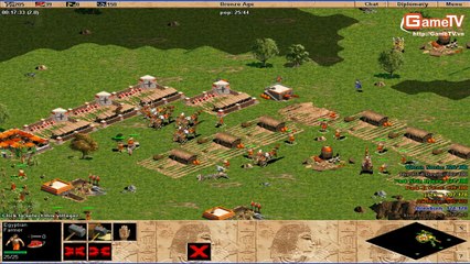 AOE off 4rum GAMETV 2013 team2  vs team4  T2