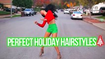 Easy Heatless Hairstyles for the Holidays   Holiday Curls Tutorial!