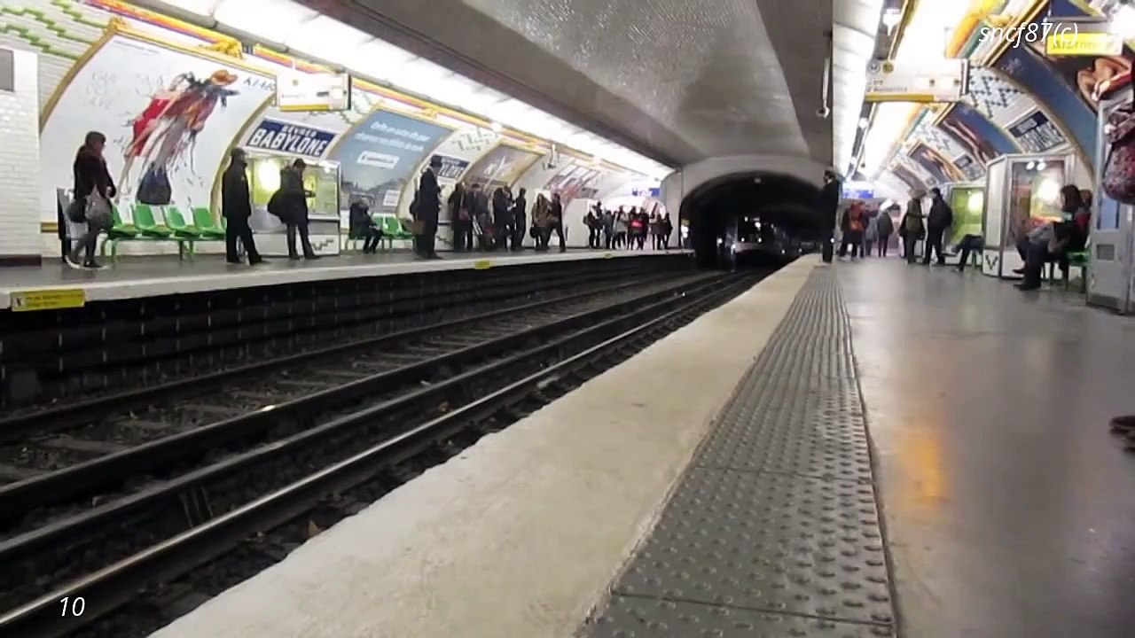 RATP Métro Lignes 14 à 1