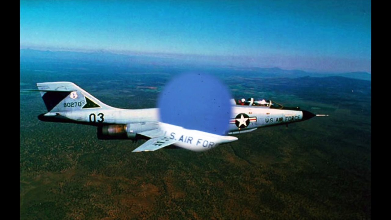 F-106 vs F-104 Dogfight