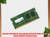 Speicher 4GB RAM f?r Dell Latitude E6420 ATG (DDR3-12800) - Laptop-Speicher Verbesserung