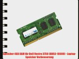 Speicher 4GB RAM f?r Dell Vostro 3750 (DDR3-10600) - Laptop-Speicher Verbesserung
