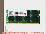 Transcend Arbeitsspeicher 8GB DDR3 1333MHz PC3-10666 CL9 SO-DIMM (204-PIN f?r Notebooks)