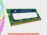 Corsair Apple zertifiziert 8GB (1x8GB) DDR3 1333 MHz (PC3 10666) Laptop Arbeitsspeicher (CMSA8GX3M1A1333C9)